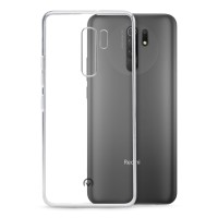 Mobilize Gelly Back Cover voor Xiaomi Redmi 9 - Transparant