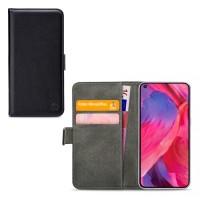 Mobilize Classic Gelly Wallet Case voor Oppo A54 5G / A74 5G - Zwart