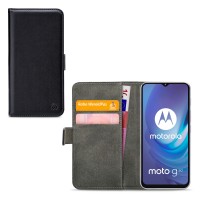 Mobilize Classic Gelly Wallet Case voor Motorola Moto G50 - Zwart