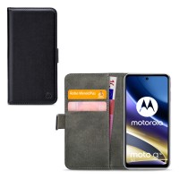 Mobilize Classic Gelly Wallet Case voor Motorola Moto G51 5G - Zwart