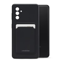 Mobilize Rubber Gelly Card Case voor Samsung Galaxy A13 5G/A04s - Zwart