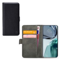 Mobilize Classic Gelly Wallet Case voor Motorola Moto G62 5G - Zwart