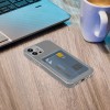 Mobilize Gelly Card Back Cover voor Apple iPhone 6/6S/7/8 / iPhone SE 2022/2020 - Transparant