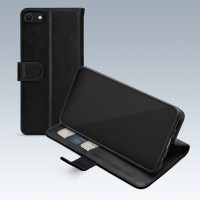 Mobilize Premium Gelly Wallet Case voor Apple iPhone 6/6S/7/8 / iPhone SE 2022/2020 - Zwart
