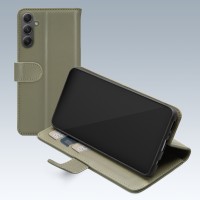 Mobilize Premium Gelly Wallet Case voor Samsung Galaxy A34 - Groen