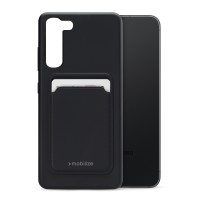 Mobilize Rubber Gelly Card Case voor Samsung Galaxy S23 Plus - Zwart