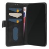 Mobilize Echt Leren Wallet Case voor Samsung Galaxy S23 FE - Zwart