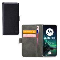 Mobilize Classic Gelly Wallet Case voor Motorola Edge 40 Neo - Zwart