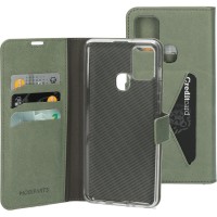 Mobiparts Classic Wallet Case hoesje voor Samsung Galaxy A21s - Groen