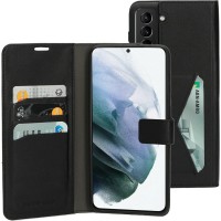 Mobiparts Classic Wallet Case hoesje voor Samsung Galaxy S21 Plus - Zwart