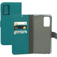 Mobiparts Saffiano Wallet Case hoesje voor Samsung Galaxy A72 - Blauw