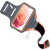 Mobiparts Sportarmband hoesje voor Samsung Galaxy S21 - Oranje