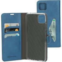 Mobiparts Classic Wallet Case hoesje voor Samsung Galaxy A22 5G - Blauw