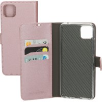 Mobiparts Saffiano Wallet Case hoesje voor Samsung Galaxy A22 5G - Roze