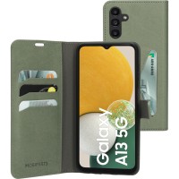 Mobiparts Classic Wallet Case hoesje voor Samsung Galaxy A13 5G/A04s - Groen