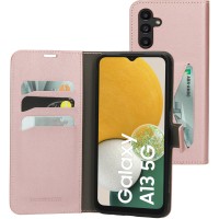 Mobiparts Classic Wallet Case hoesje voor Samsung Galaxy A13 5G/A04s - Roze