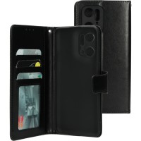 Mobiparts Classic Wallet Case hoesje voor Oppo Find X5 Pro - Zwart