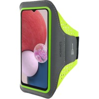 Mobiparts Sportarmband hoesje voor Samsung Galaxy A13 4G/5G / A04s - Groen