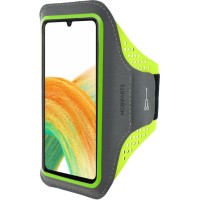 Mobiparts Sportarmband hoesje voor Samsung Galaxy A33 - Groen