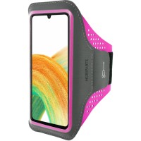 Mobiparts Sportarmband hoesje voor Samsung Galaxy A33 - Roze