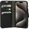 Mobiparts Classic Wallet Case hoesje voor Apple iPhone 15 Pro - Zwart