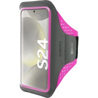 Mobiparts Sportarmband hoesje voor Samsung Galaxy S24 - Roze
