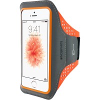 Mobiparts Sportarmband hoesje voor Apple iPhone 5/5S / iPhone SE 2016 - Oranje