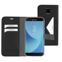 Mobiparts Classic Wallet Case hoesje voor Samsung Galaxy J7 - Zwart