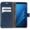Mobiparts Classic Wallet Case hoesje voor Samsung Galaxy A8 2018 - Donkerblauw