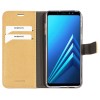 Mobiparts Saffiano Wallet Case hoesje voor Samsung Galaxy A8 2018 - Goud