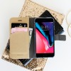 Mobiparts Saffiano Wallet Case hoesje voor Samsung Galaxy A8 2018 - Goud