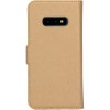Mobiparts Saffiano Wallet Case hoesje voor Samsung Galaxy S10e - Bronze