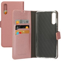 Mobiparts Saffiano Wallet Case hoesje voor Samsung Galaxy A70 - Roze