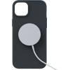 Njord byELEMENTS GRS Slim Back Cover met MagSafe voor Apple iPhone 15 Plus - Grijs