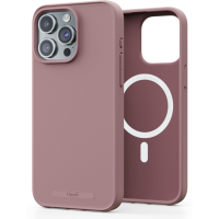 Njord byELEMENTS GRS Slim Back Cover met MagSafe voor Apple iPhone 15 Pro Max - Roze