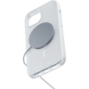Njord byELEMENTS GRS Slim Back Cover met MagSafe voor Apple iPhone 15 - Transparant