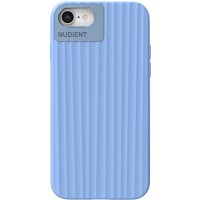 Nudient Bold Back Cover hoesje voor Apple iPhone SE 2022/2020 / iPhone 7/8 - Maya Blue