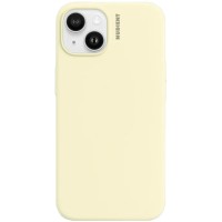Nudient Base Back Cover voor Apple iPhone 14 - Pale Yellow