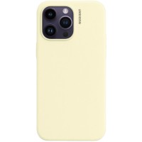 Nudient Base Back Cover voor Apple iPhone 14 Pro Max - Pale Yellow