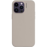 Nudient Base Back Cover voor Apple iPhone 14 Pro Max - Stone Beige