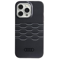 Audi IML Back Cover hoesje met MagSafe voor Apple iPhone 13 Pro Max - Zwart