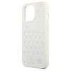 Mercedes-Benz Silver Stars Pattern Hard Case Back Cover voor Apple iPhone 13 Pro - Wit