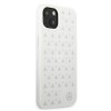 Mercedes-Benz Silver Stars Pattern Hard Case Back Cover voor Apple iPhone 13 - Wit
