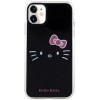 Hello Kitty IML Kitty Face Back Cover voor Apple iPhone 11 / iPhone XR - Zwart