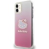 Hello Kitty IML Gradient Electrop Kitty Head Back Cover voor Apple iPhone 11 / iPhone XR - Roze