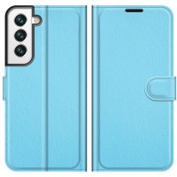 Just in Case Wallet Case Clipper Magnetic voor Samsung Galaxy S22 - Blauw
