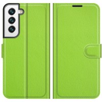 Just in Case Wallet Case Clipper Magnetic voor Samsung Galaxy S22 - Groen