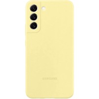 Samsung Silicone Case voor Samsung Galaxy S22 Plus - Butter Yellow