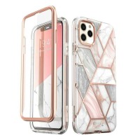 Supcase i-Blason Cosmo Case voor Apple iPhone 11 Pro - Marmer Roze