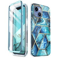 Supcase i-Blason Cosmo Case voor Apple iPhone 15 Plus/14 Plus - Oceaan Blauw